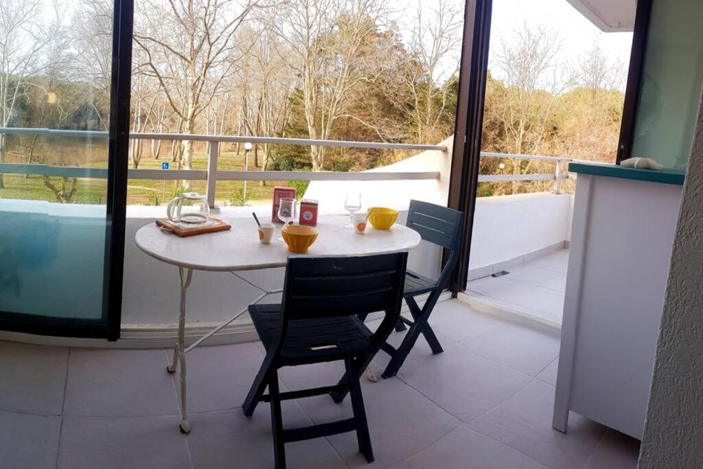 T2 Qaurtier Couchant, Vue Parc, Au Calme, A 5 Min De La Plage Ла-Гранд-Мот Экстерьер фото
