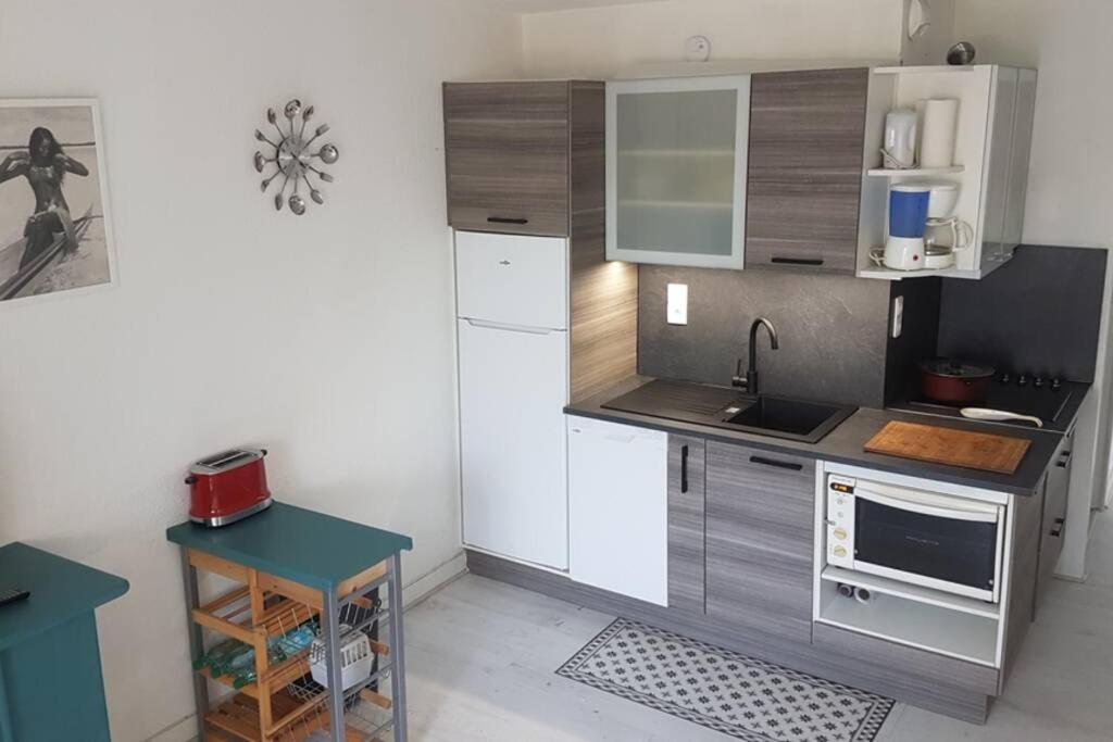 T2 Qaurtier Couchant, Vue Parc, Au Calme, A 5 Min De La Plage Ла-Гранд-Мот Экстерьер фото