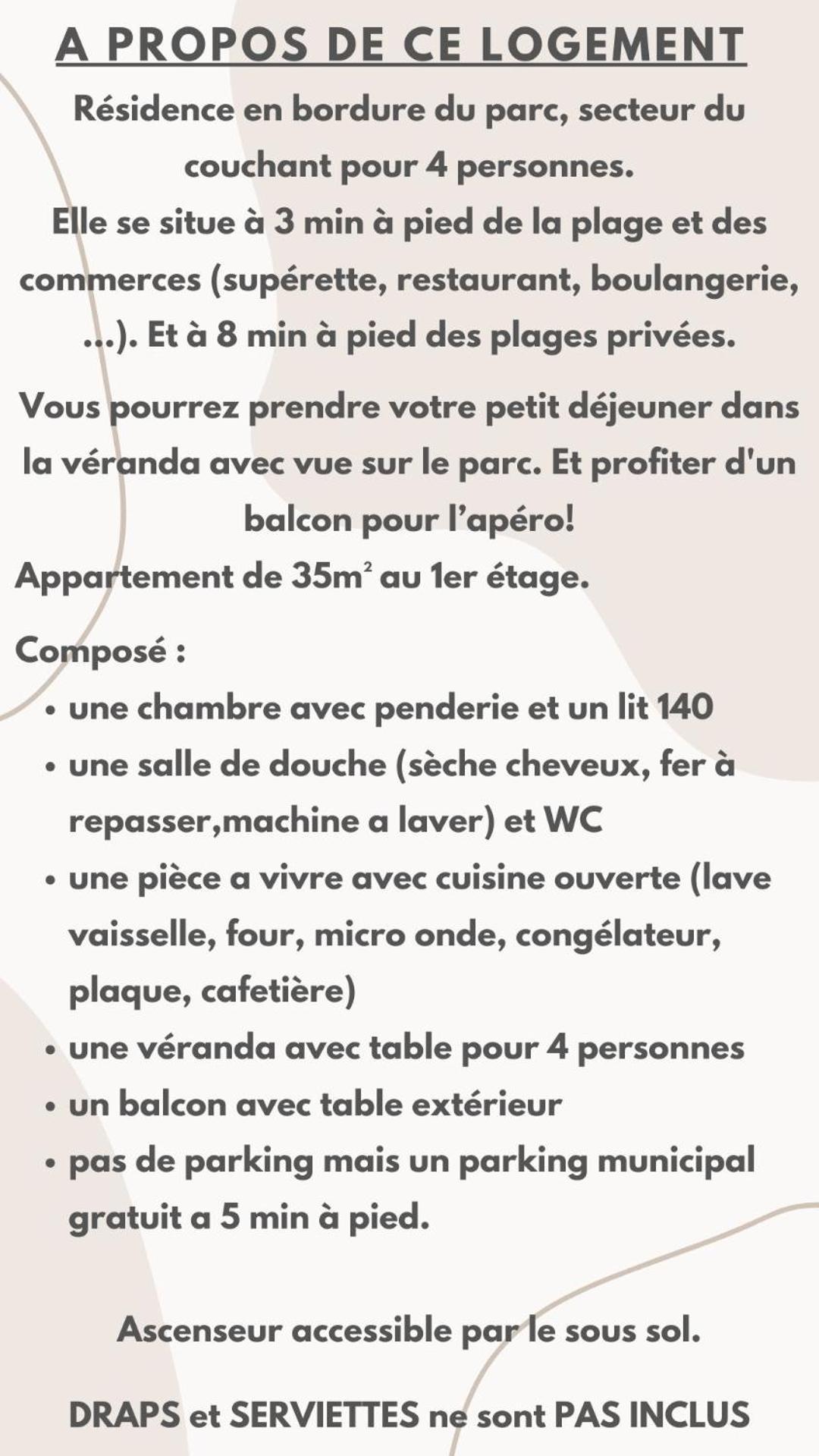 T2 Qaurtier Couchant, Vue Parc, Au Calme, A 5 Min De La Plage Ла-Гранд-Мот Экстерьер фото